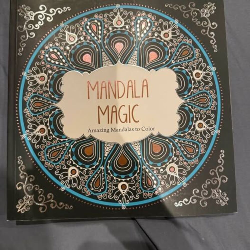 Barron's Mandala Magic Coloring Book